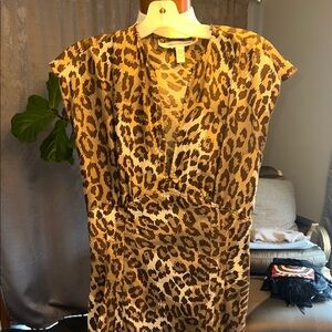 Diane von Furstenberg silk designer midi dress